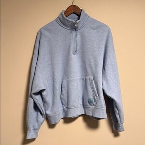 Jordan Light Blue Cowl Neck Sweater